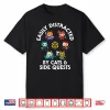 Rpg Gamer Cats D20 Dice Nerdy Geek Cat Men Women Kids Shirt