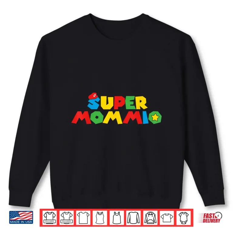 Sweatshirt Super Gamer Mom Unleashed Celebrating Motherly Powers Shirt