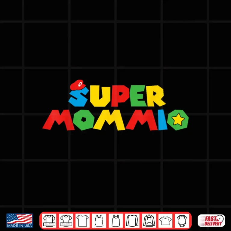 Design Super Gamer Mom Unleashed Celebrating Motherly Powers Shirt