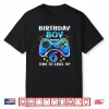 Birthday Boy Time To Level Up Gamer Video Game 6 Years Old Shirt