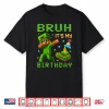 Bruh It’S My Birthday Pixel Gamer Birthday Tee For Boys Kids Shirt