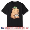 Cute Capybara Anime Gamer Turtle Funny Graphic Kawaii Shirt