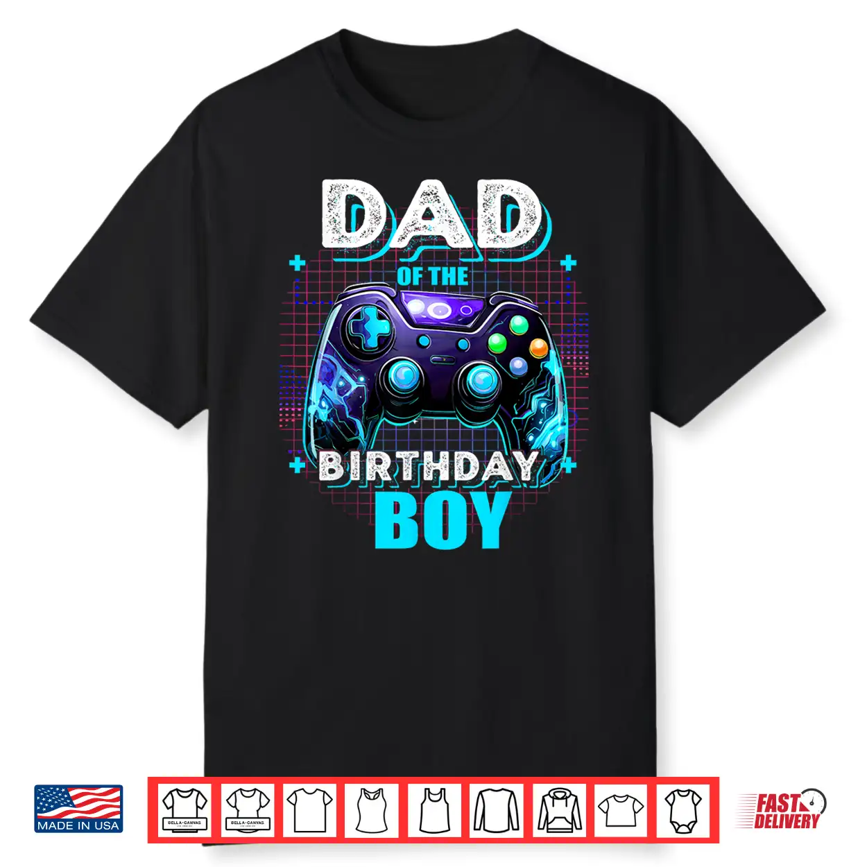 Dad Of The Birthday Boy Matching Video Game Birthday Party Shirt Dad Of The Birthday Boy Matching Video Game Birthday Party Shirt
