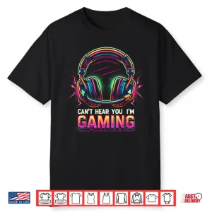 Funny Gamer Shirt For Boys Teens Men Video Gaming Graphic Shirt