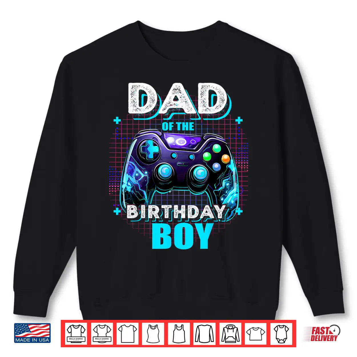 Dad Of The Birthday Boy Matching Video Game Birthday Party Shirt Dad Of The Birthday Boy Matching Video Game Birthday Party Shirt