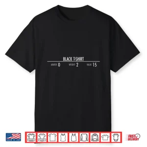 Funny Fantasy Rpg Gamer Tee Armor Stats Shirt