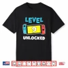 Level 9 Unlocked Gamer 9Th Birthday Gift Video Game Lovers Shirt