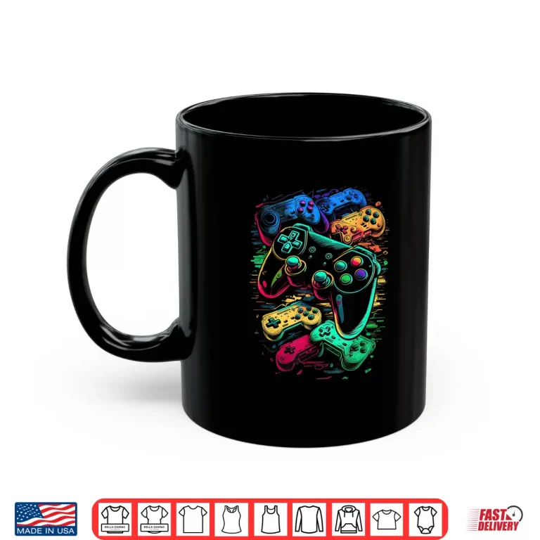 Mug Control gamer Video Game Controller Shirt
