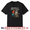 Respect Your Elders Gaming Control Retro Funny Gamer Shirt