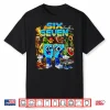 Six Seven 67 Pixel Gamer Meme Funny Gifts For Boys Kids Shirt