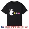 Video Game Bunny Eggs Easter Gamer Kids Boys Men Gaming Shirt