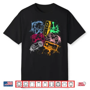 Video Game Console Controllers For The Competitive Gamer Shirt