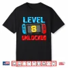 Level 8 Unlocked Gamer 8Th Birthday Gift Video Game Boys Shirt