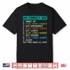 My Perfect Day Play Video Games Funny Gamer Gaming Shirt