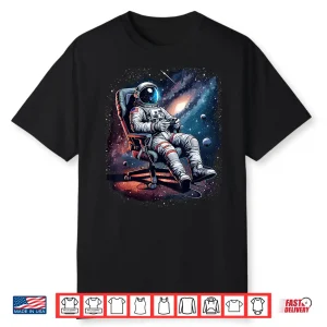 Space Astronaut Gaming System Planets Astronaut Gamer Shirt