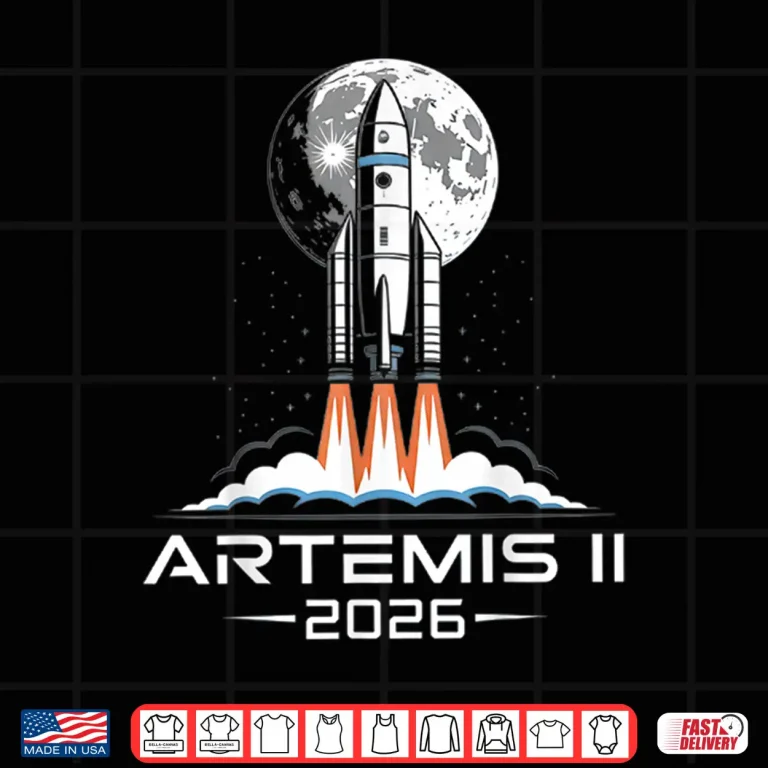 Design Artemis II Back to the Moon 2026 Shirt