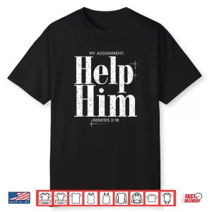 Christians Matching Couple Lead Her Genesis 2 18 Faith T Shi Shirt