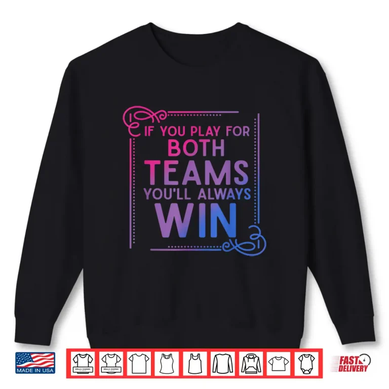 Sweatshirt Bi Flag Pride Month Bisexuality Pride Gift Funny Bisexual Shirt
