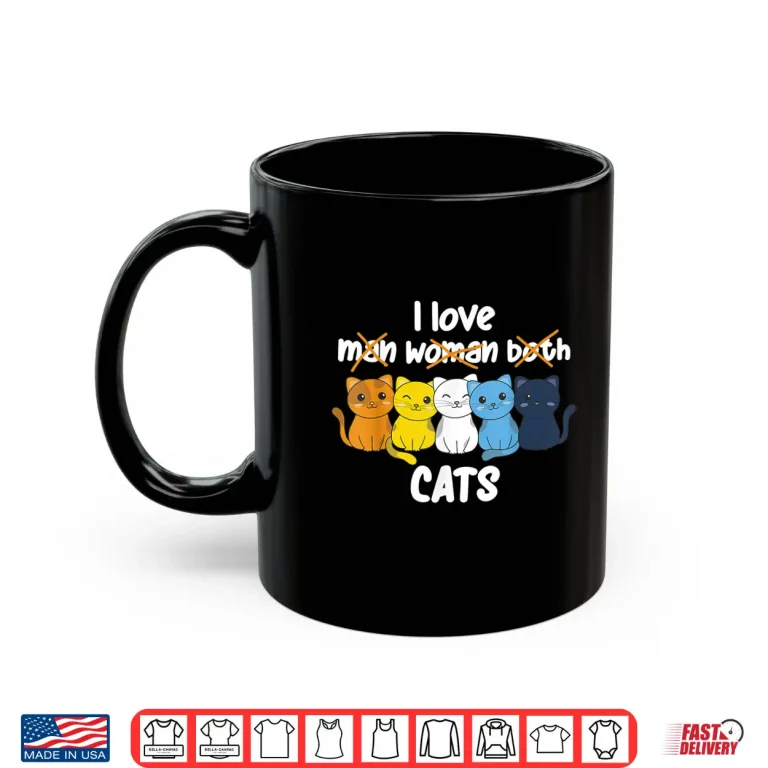 Mug Aroace Flag Pride LGBTQ Cats cute Aroace Cat Shirt