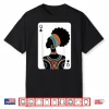 Black Woman Queen Card Shirt