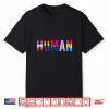 Human Lgbt Flag Gay Pride Month Transgender T Shirt