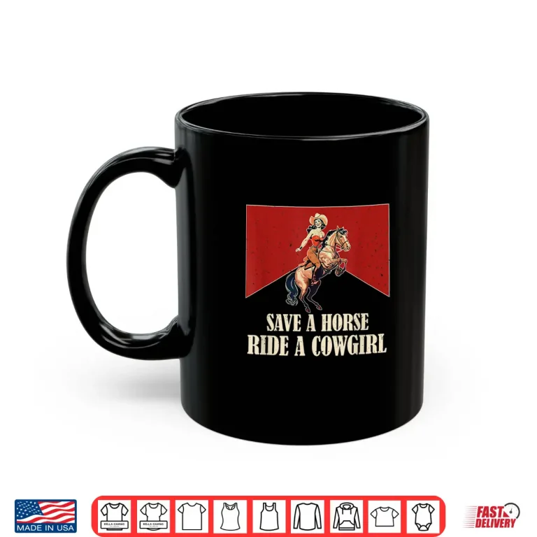Mug Lesbian Subtle WLW Ride A Cowgirl Queer Gay Pride Month Shirt