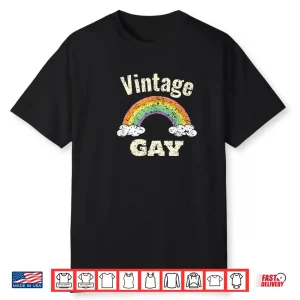 Vintage Gay Lgbt Retro Gay Pride Month Funny Lgbtq Shirt