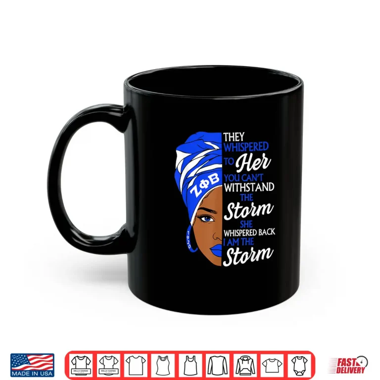 Mug Zeta Phi Beta Sorority Black History Month African Pride Shirt