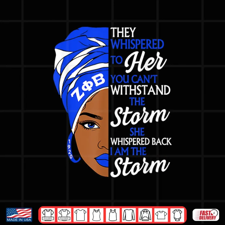 Design Zeta Phi Beta Sorority Black History Month African Pride Shirt