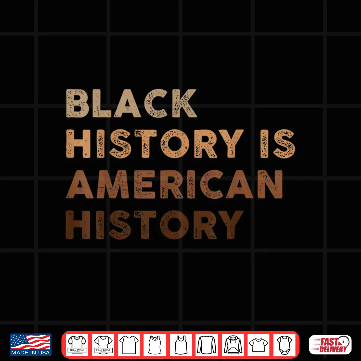 Black History Is American History Melanin Black Pride Shirt Black History Is American History Melanin Black Pride Shirt