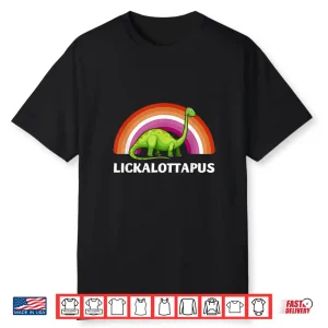 Funny Lesbian Flag Lesbian Pride Dinosaurs Lgbtq Shirt