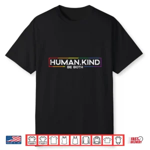 Gay Pride Month Human Kind Lgbtq Ally Rainbow Shirt