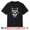 No Kings Pride Cat Professional Minimalist Modern Graphic Shirt