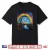 Rainbow Lgbt Pride Month Van Gogh Style Starry Night Shirt