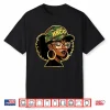 Hbcu Pride Afro Girl Camo Black History Month Shirt