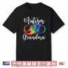 Autism Grandma Neurodiversity Rainbow Infinity Sign Spectrum Shirt