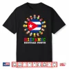 Cuban Flag Hispanic Heritage Cuba Boy Girl Kids Shirt