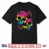 Pansexual Pride Pan Flag Skull Roses Subtle Lgbtq Shirt