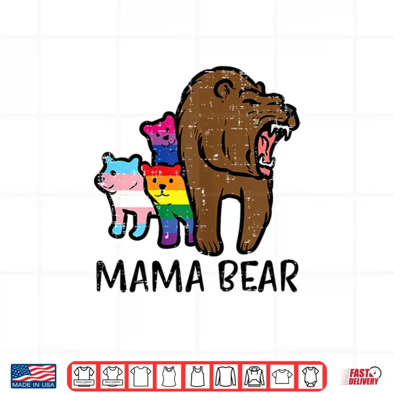 Gay Ally Mama Bear Lgbt Flags Rainbow Pride Month Mom Women Shirt 4 Design Gay Ally Mama Bear LGBT Flags Rainbow Pride Month Mom Women Shirt