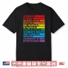 Gay Pride Science Is Real Black Lives Matter Love Is Love Shirt