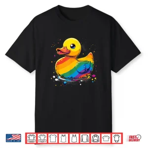 Lgbt Lgbtq Rainbow Lgbt Parade Rubber Duck Gay Pride Month Shirt