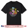 Non Binary Flag Cats Ramen Anime Nb Pride Month Lgbtq Ally Shirt