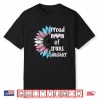 Proud Mom Of Trans Daughter Sunflower Lgbt Transsexual Women Shirt
