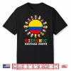 Colombian Flag Hispanic Heritage Colombia Boy Girl Kids Shirt