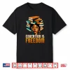 Education Is Freedom Black History Month Bhm Teacher Women Shirt