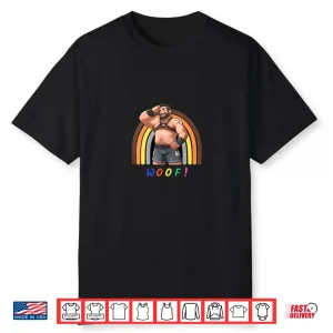 Mens Gay Bear Woof Bear Daddy Cute Bear Pride Month Shirt