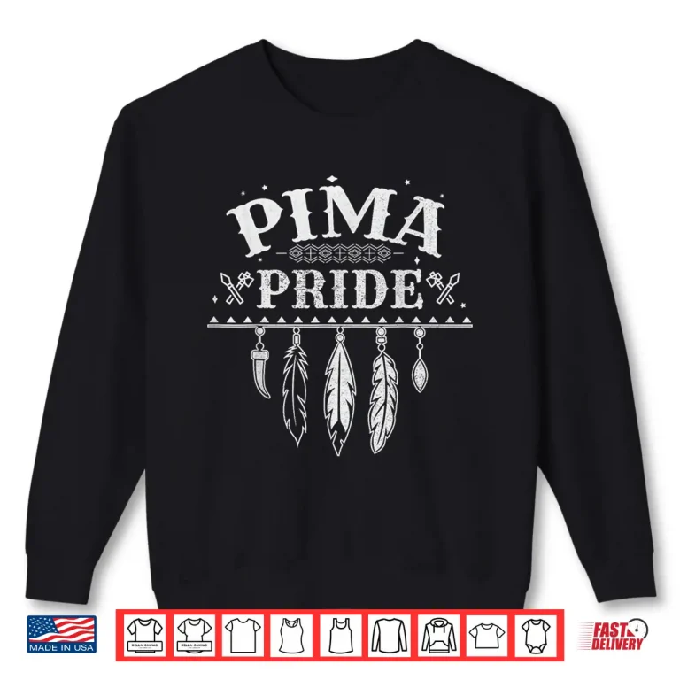 Sweatshirt Pima Tribe Design for a Proud Pima Shirt