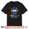 Salvadoran Flag Hispanic Heritage Salvador Boy Girl Kid Shirt