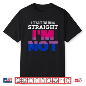 Bi Flag Funny Lgbtq Pride Month Bisexuality Gift Bisexual Shirt