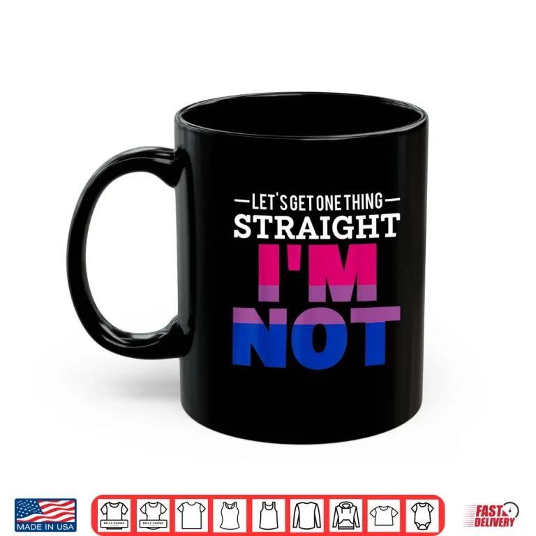 Mug Bi Flag Funny LGBTQ Pride Month Bisexuality Gift Bisexual Shirt